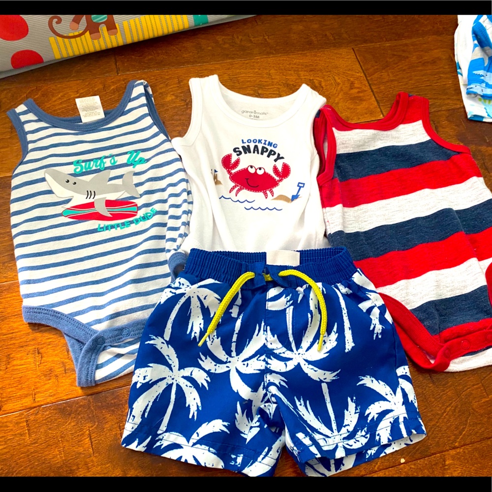 Baby boy matching sets